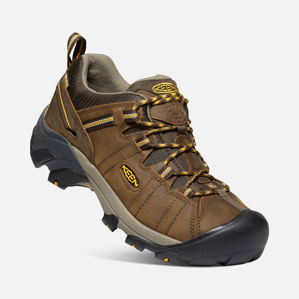 Keen Wandelschoenen Heren Bruin - Targhee Ii Waterproof - 04281-RFUN